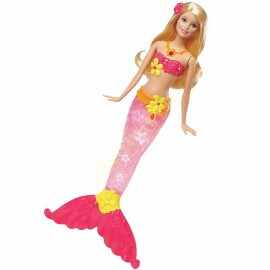 Barbie Sirene sclipitoare - Sirena blonda