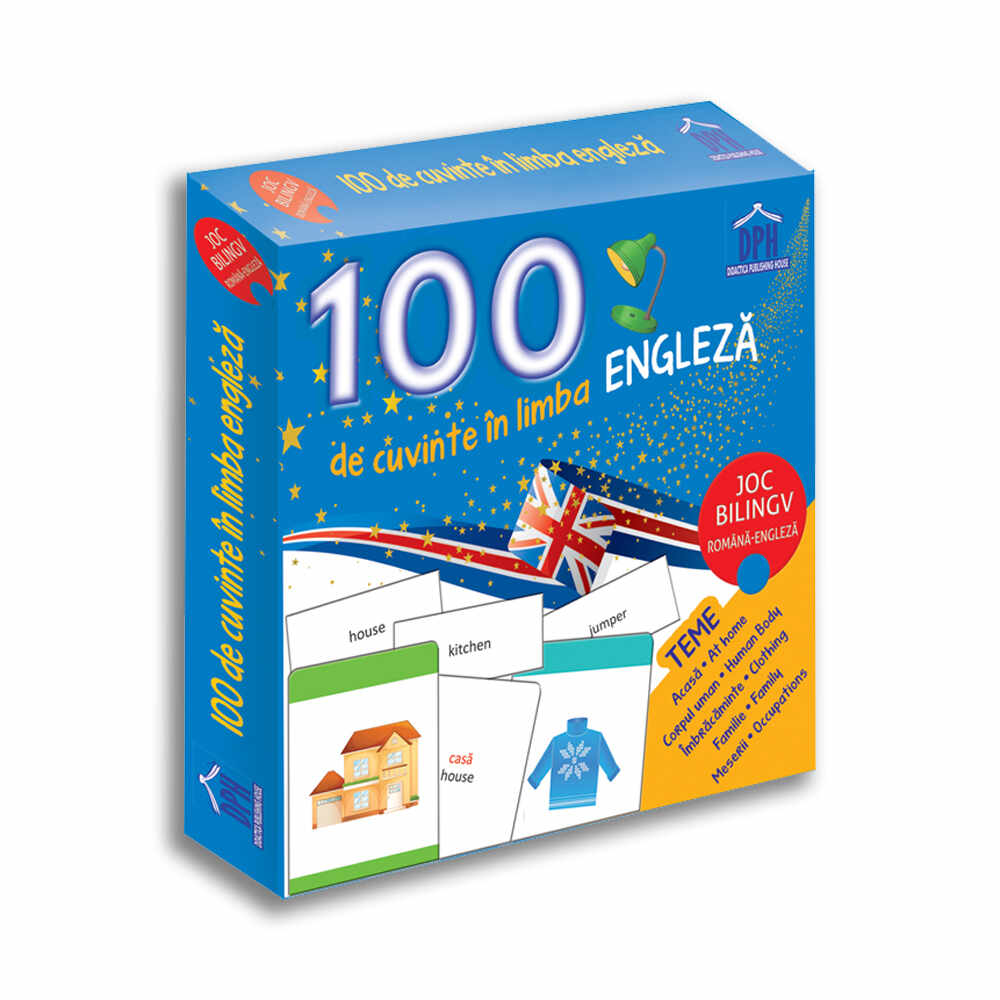 100 de cuvinte in Limba Engleza - joc bilingv, Editura DPH