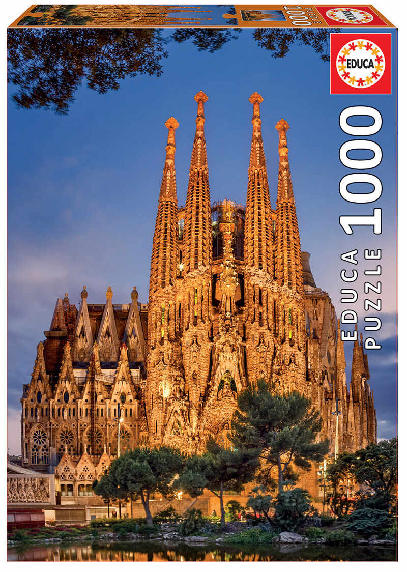 Puzzle 1000 piese - Sagrada Familia | Educa