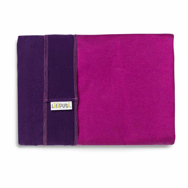 Wrap elastic Liliputi Duo line Purple-Fuchsia