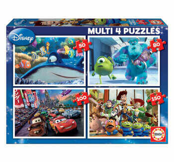 Puzzle Multi Pixar, 50-80-100-150 piese
