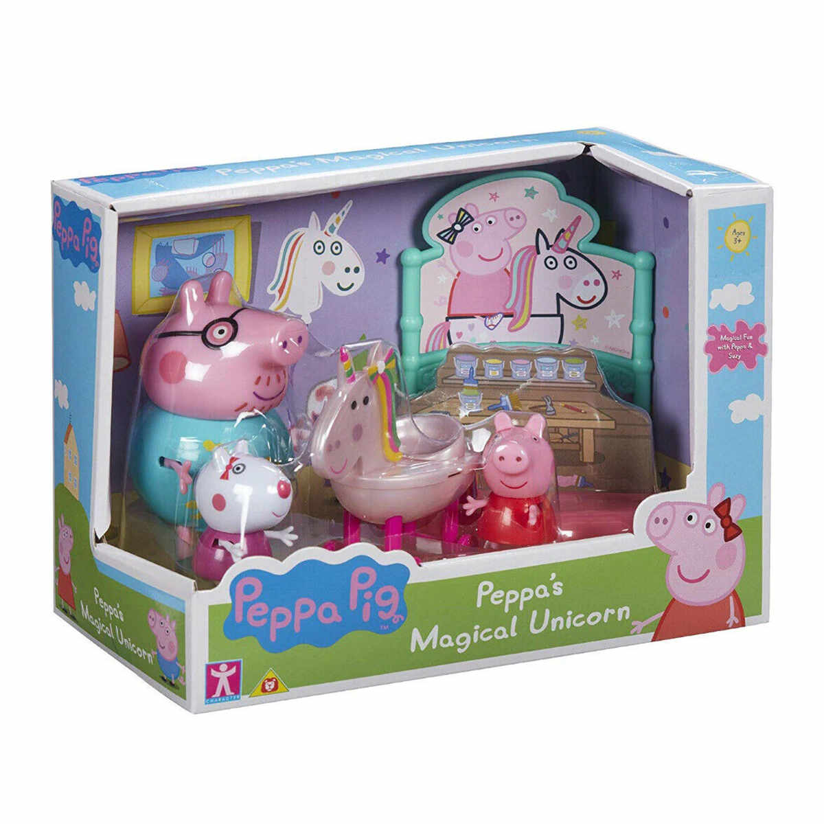 Set figurine Peppa Pig, Magical unicorn