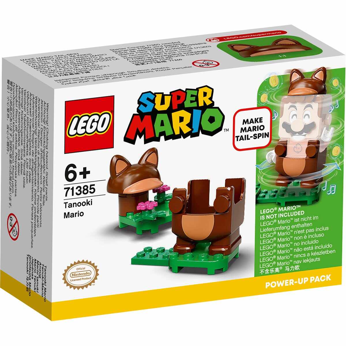 LEGO® Super Mario - Costum de puteri: Mario Tanooki (71385)