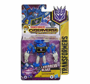 Transformers - Figurina Cyberverse Soundwave Laserbeak Blast