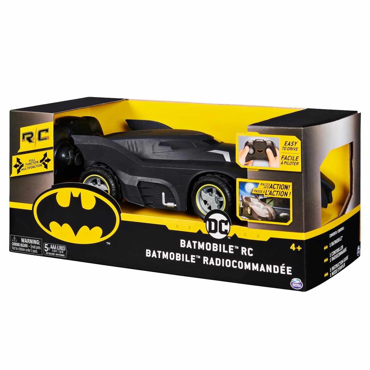 Masinuta cu telecomanda Batman, Batmobile, 1:20