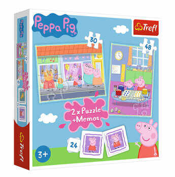 Puzzle Trefl 2in1 memo - Peppa Pig