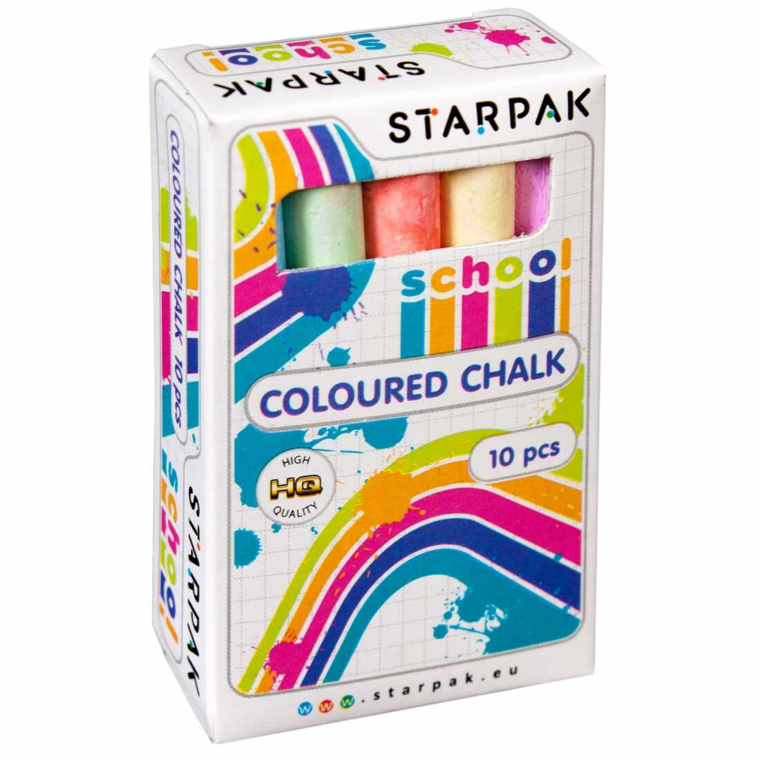Set creta colorata Starpak, 5 culori, 10 bucati
