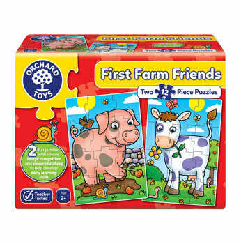 Puzzle Primii prieteni de la ferma - First farm friends