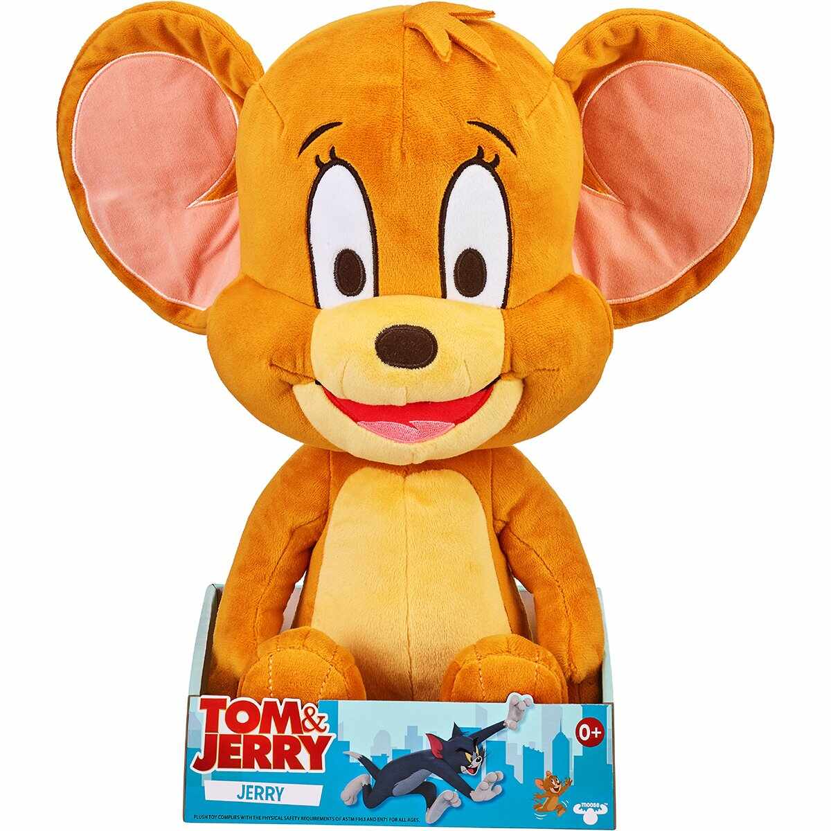 Jucarie de plus Tom and Jerry, Jerry, 35 cm