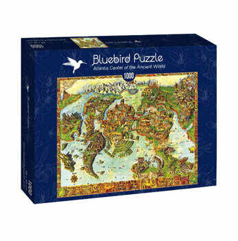 Puzzle Bluebird - Atlantis Center of the Ancient World, 1000 piese