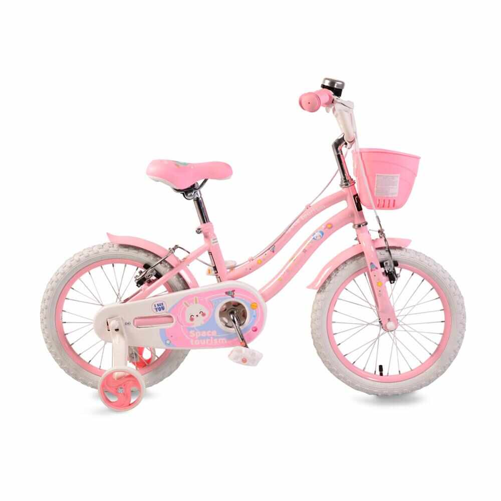 Bicicleta pentru fetite Moni Space Tourism 16inch Pink