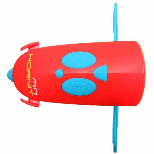 Claxon Mini Hornit cu Lumina Rosu Albastru