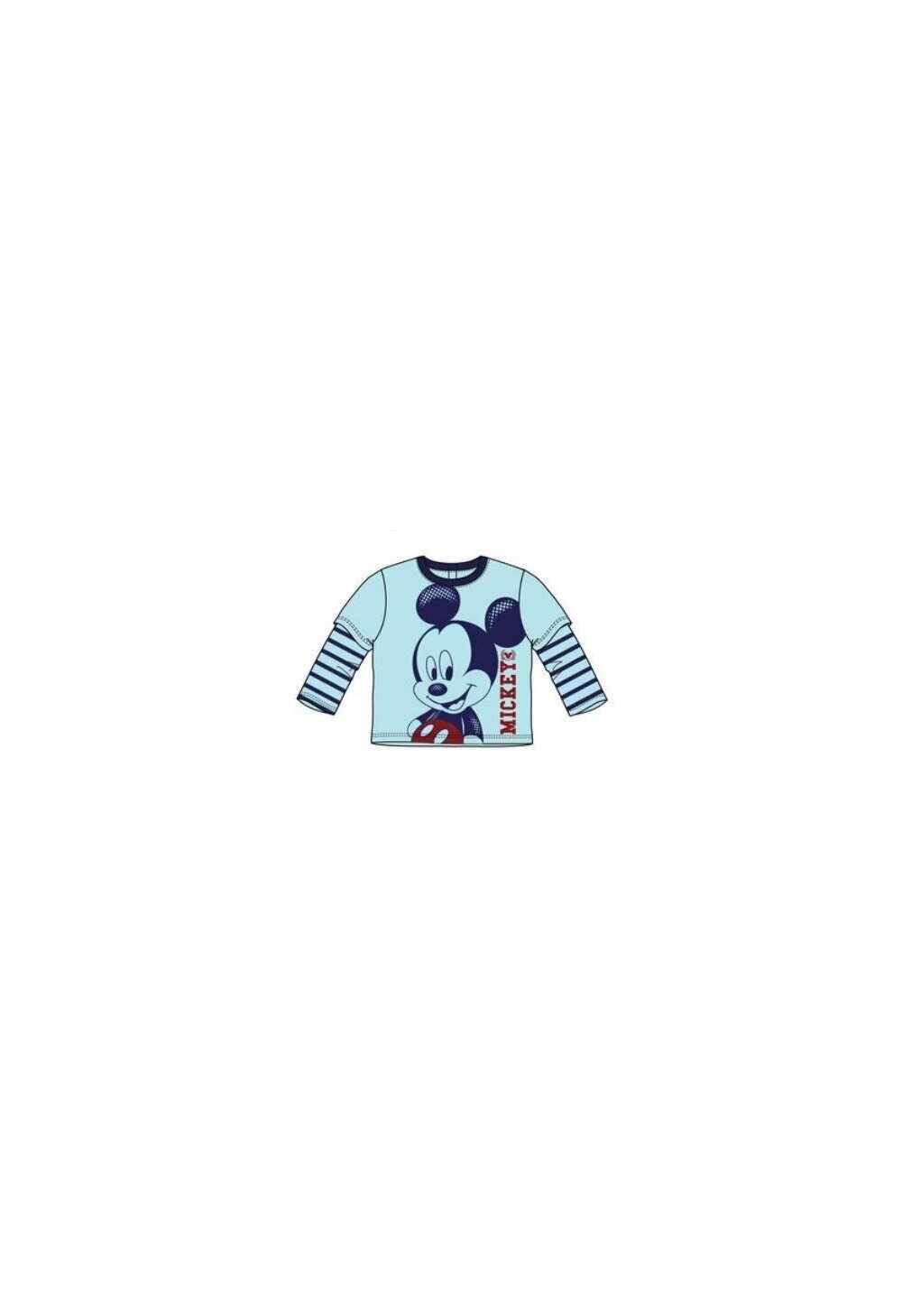 Bluza, Mickey, albastra cu dungi