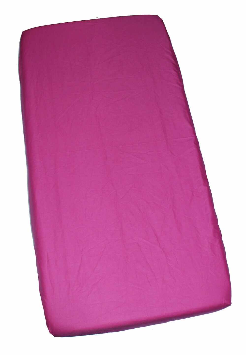 Cearceaf bumbac, roz inchis, 120x60 cm