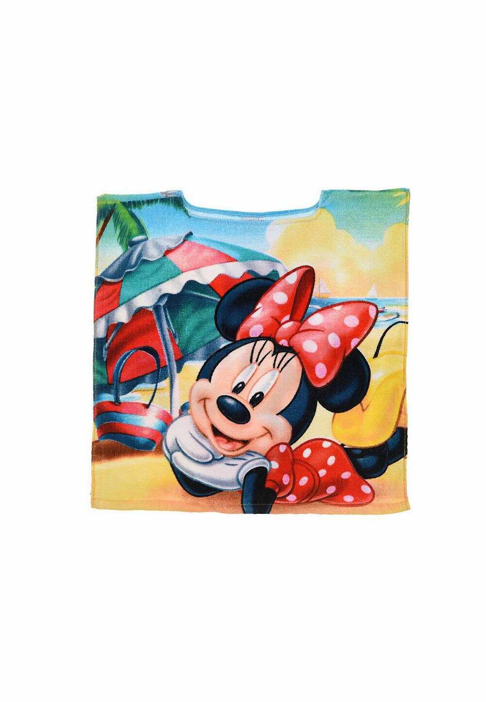 Poncho, Minnie Mouse cu fundita rosie