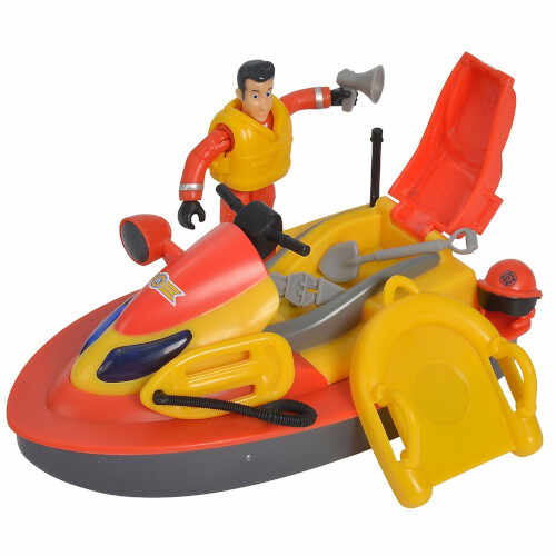 Set Jet Ski Fireman Sam Juno cu Figurina si Accesorii