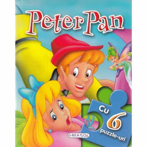 Carte cu 6 Puzzle Peter Pan
