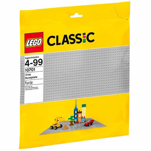 LEGO Classic Placa de Baza Gri 10701