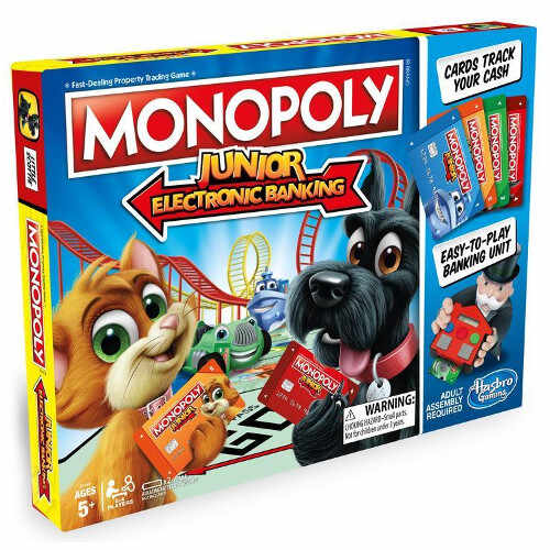 Joc de Societate Monopoly Junior Banca Electronica
