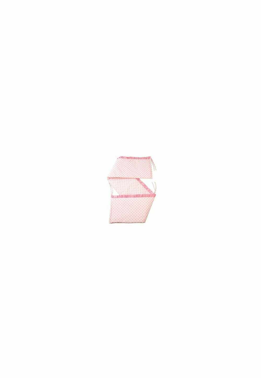Aparatoare laterala, roz cu stelute, 180 x 30 cm