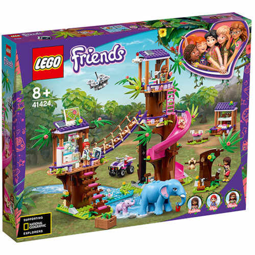 clay Pigment Attentive LEGO® Friends - Baza de salvare din jungla (41424) - 169 produse