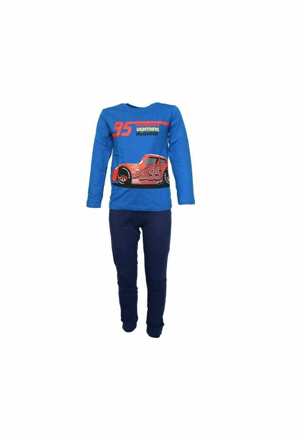 Pijama maneca lunga, Cars 95, albastra
