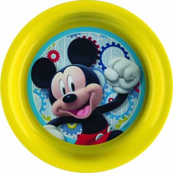 Farfurie BBS 21 cm pentru copii cu licenta Mickey Mouse