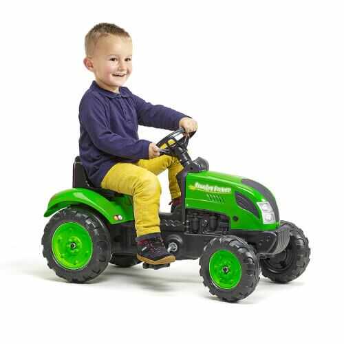 Tractor cu pedale Country Farmer Green