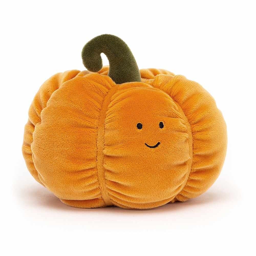 Jucarie de plus - Vivacious Vegetable - Pumpkin, 14 cm | Jellycat