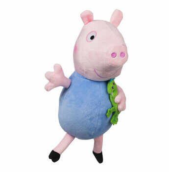 Jucarie de plus Peppa Pig, George, 35.5 cm