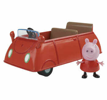 Masinuta de jucarie cu figurina, Peppa Pig 