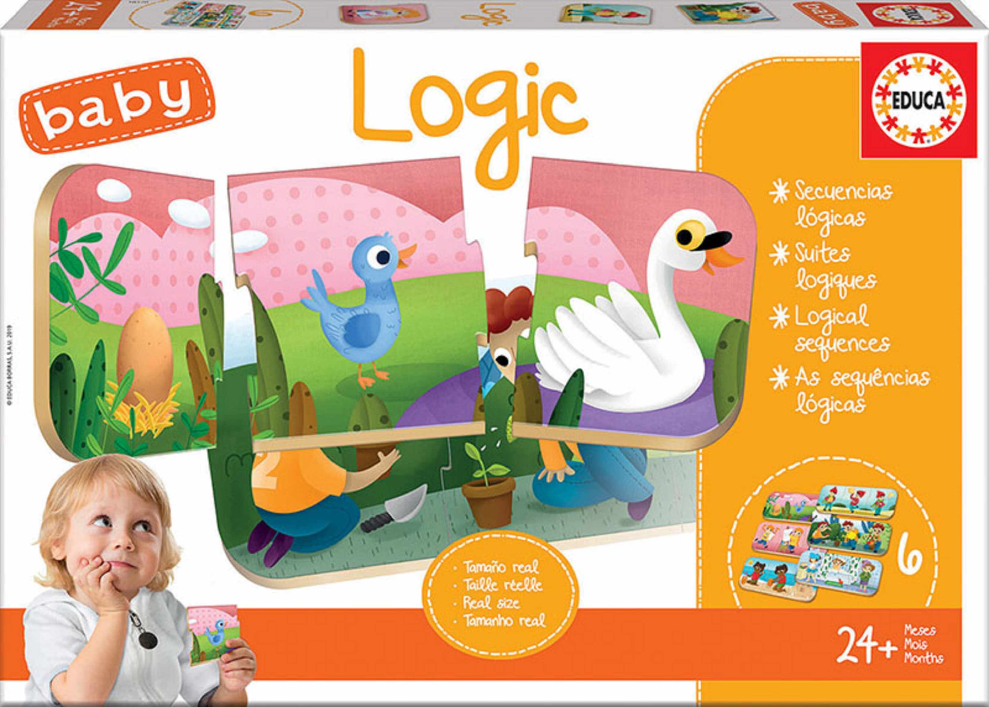 Puzzle - Juego Baby Logic | Educa