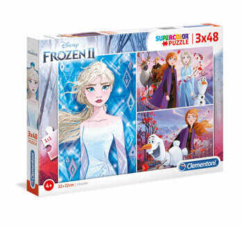 Puzzle Disney - Frozen 2, 3 x 48 piese