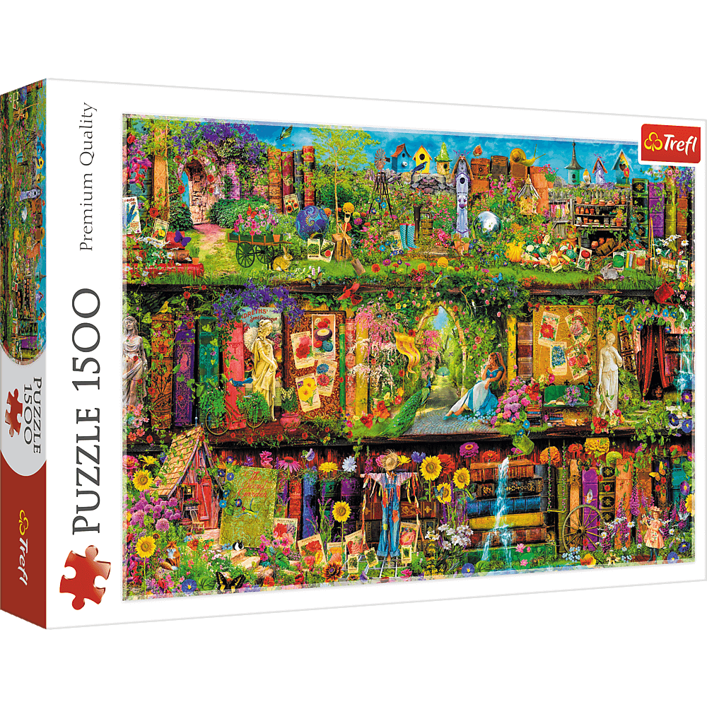 Puzzle 1500 de piese - Biblioteca zanelor | Trefl