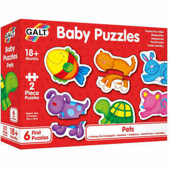 Baby Puzzle: Animale de companie, 2 piese