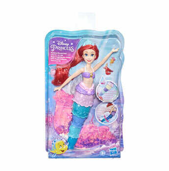 Disney Princess - Papusa Rainbow reveal Ariel