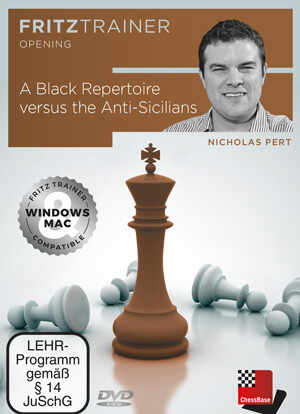 DVD : A Black Repertoire versus the Anti - Sicilians - Nicholas Pert