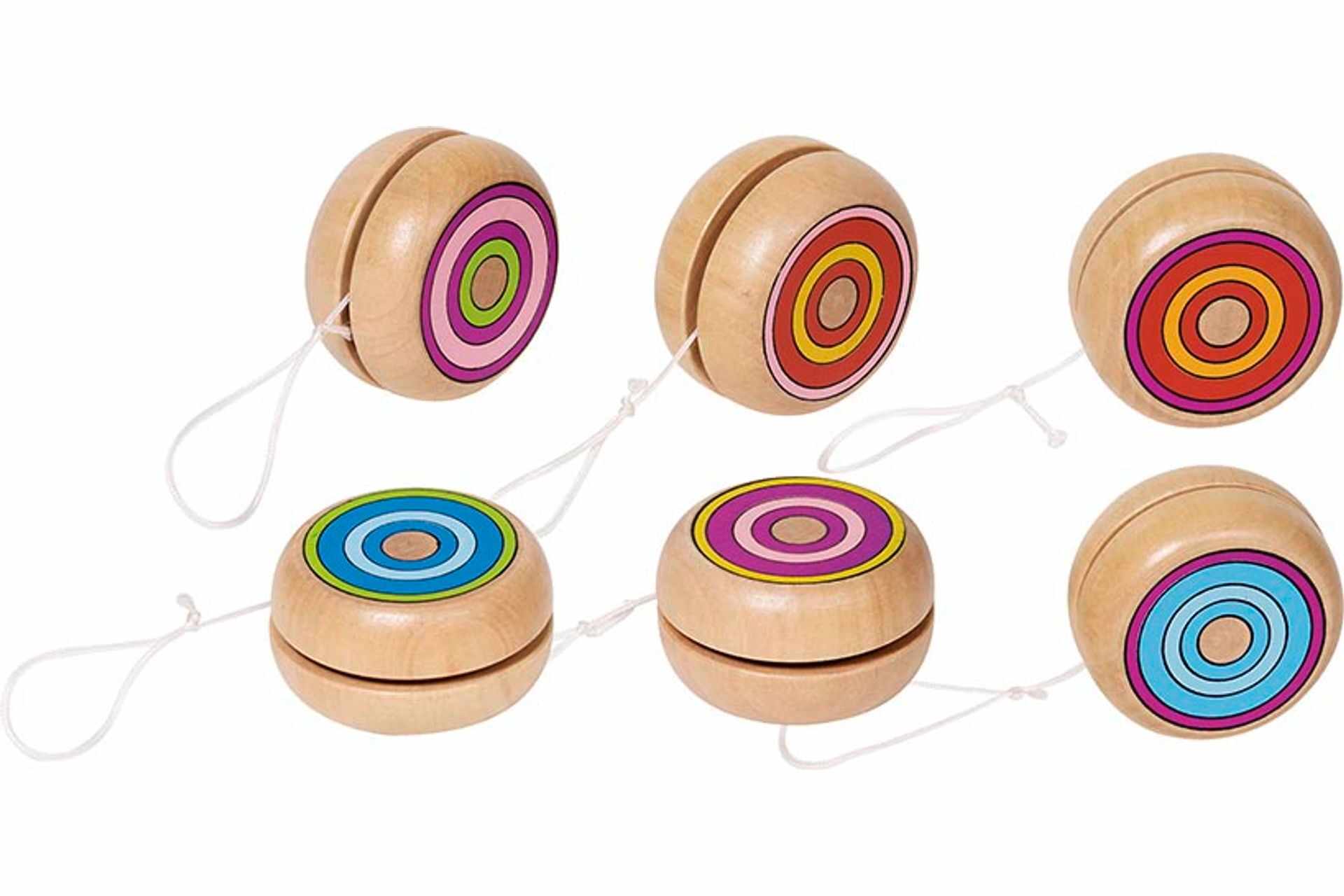 Jucarie din lemn Yo-Yo - mai multe culori | Goki