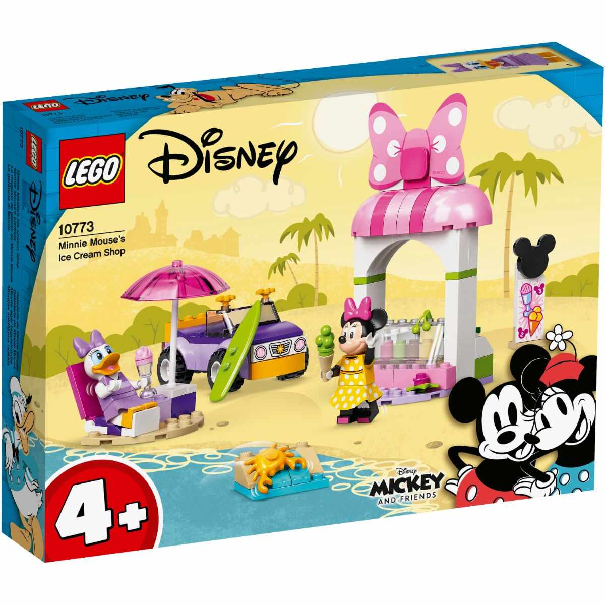 LEGO® Disney Mickey and Friends - Magazinul cu inghetata al lui Minnie Mouse (10773)