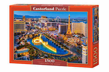 Puzzle Fabulosul Las Vegas, 1500 piese