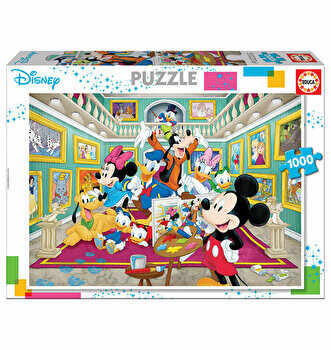 Puzzle Mickey Art Gallery, 1000 piese