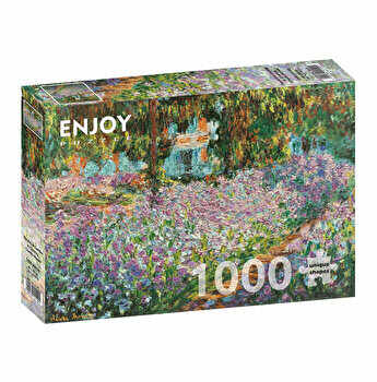 Puzzle Claude Monet: The artist garden at Giverny, 1000 piese