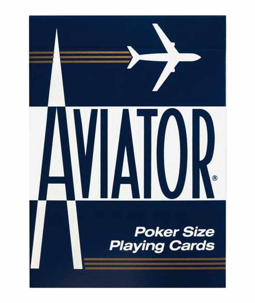 Carti de joc - Aviator, albastru | Magic Hub