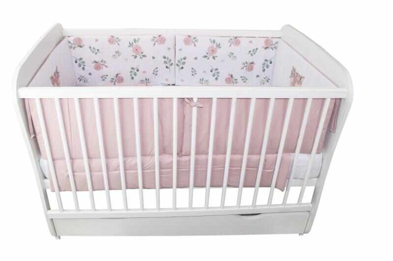 Lenjerie 4+1 piese Rose N001 120x60