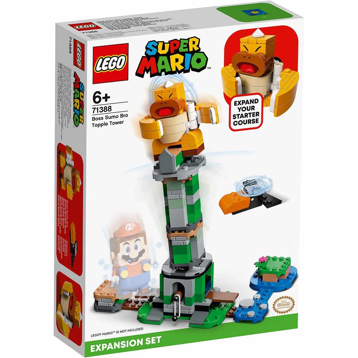 LEGO® Mario - Set De Extindere Turn Basculant Seful Sumo Bro (71388)