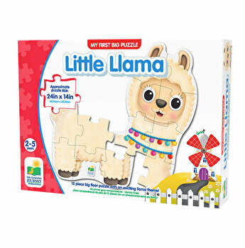 Primul meu puzzle de podea - Lama, 12 piese