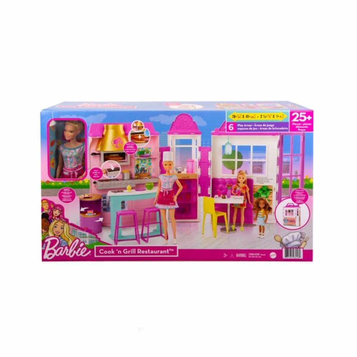 Set restaurant, Barbie, Cook and Grill