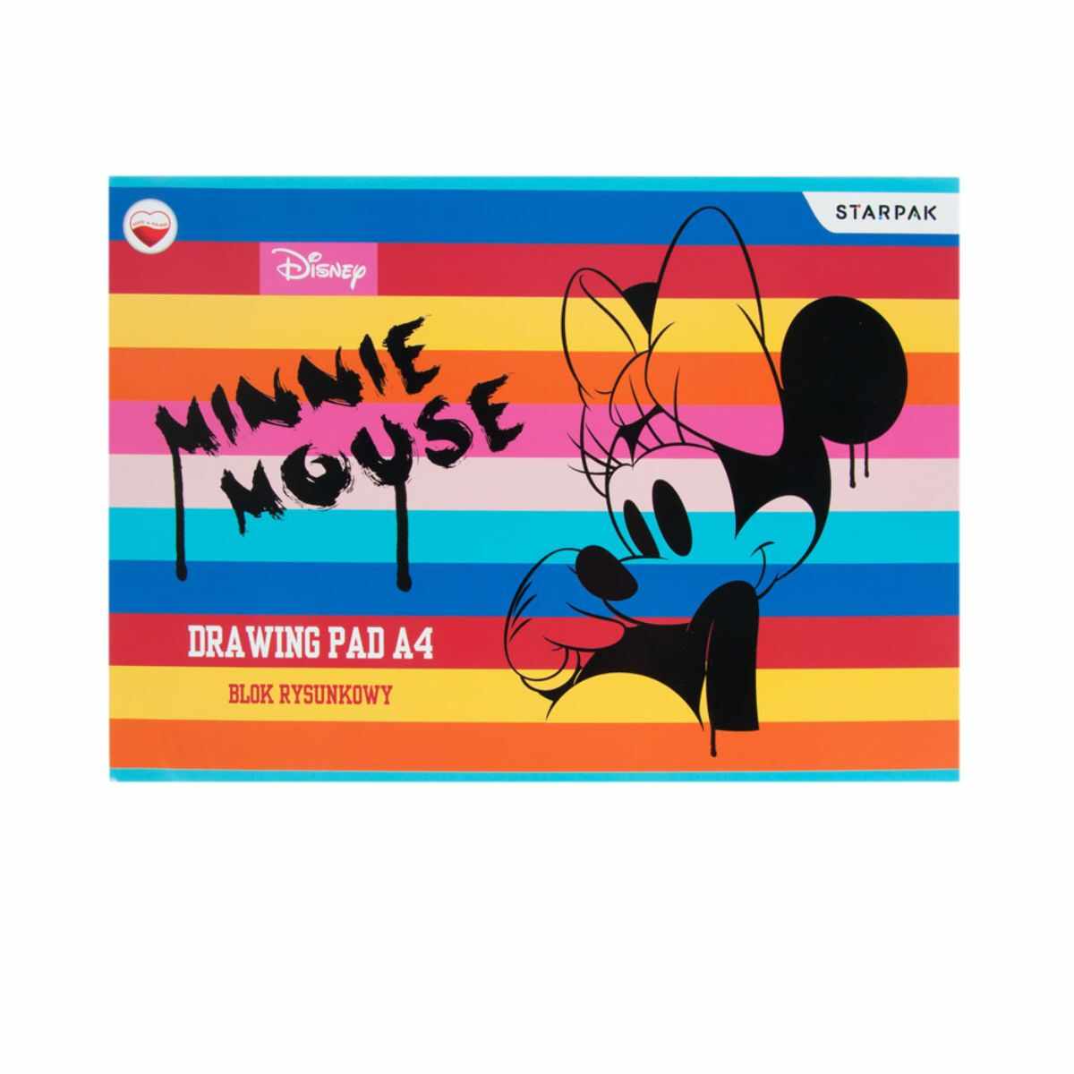 Bloc de desen, Starpak Minnie Mouse, A4
