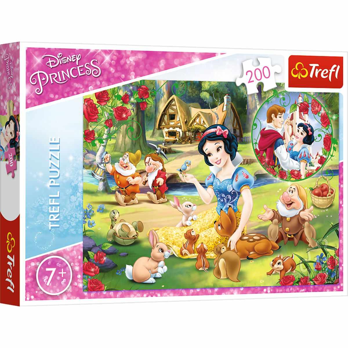 Puzzle 200 piese, Trefl, Visul iubirii, Disney Princess