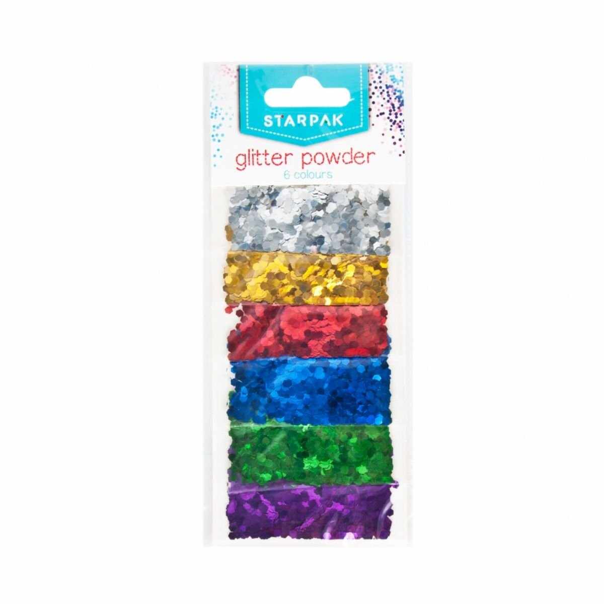 Confetti Starpak, 6 culori metalice